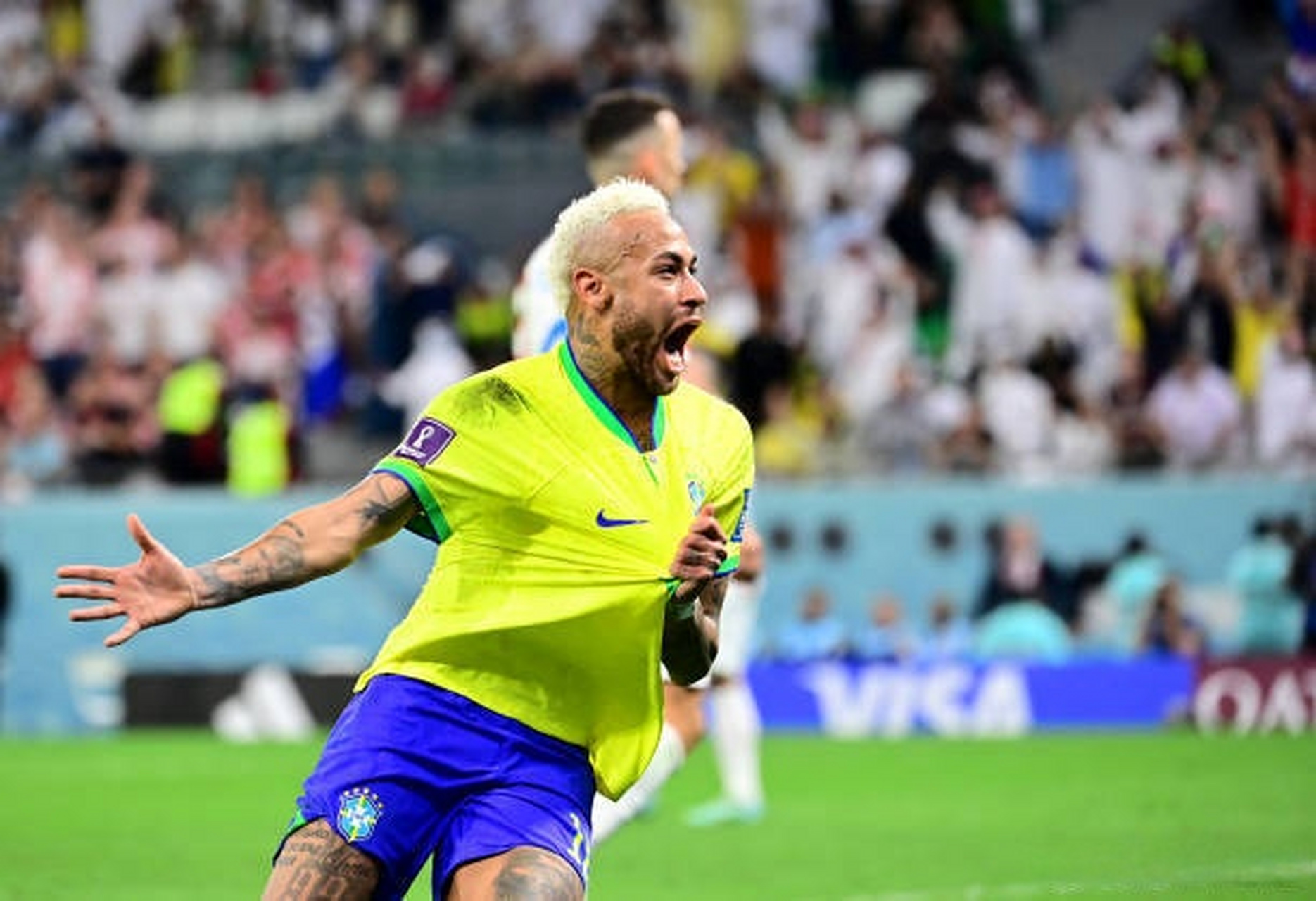 马德里竞技横扫希腊，内马尔高光表现的简单介绍